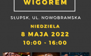 Plakat Jarmarku zdjęcia wędlin, pieczywa , ceramiki